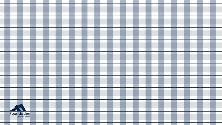 Navy Gingham Desktop Wallpaper